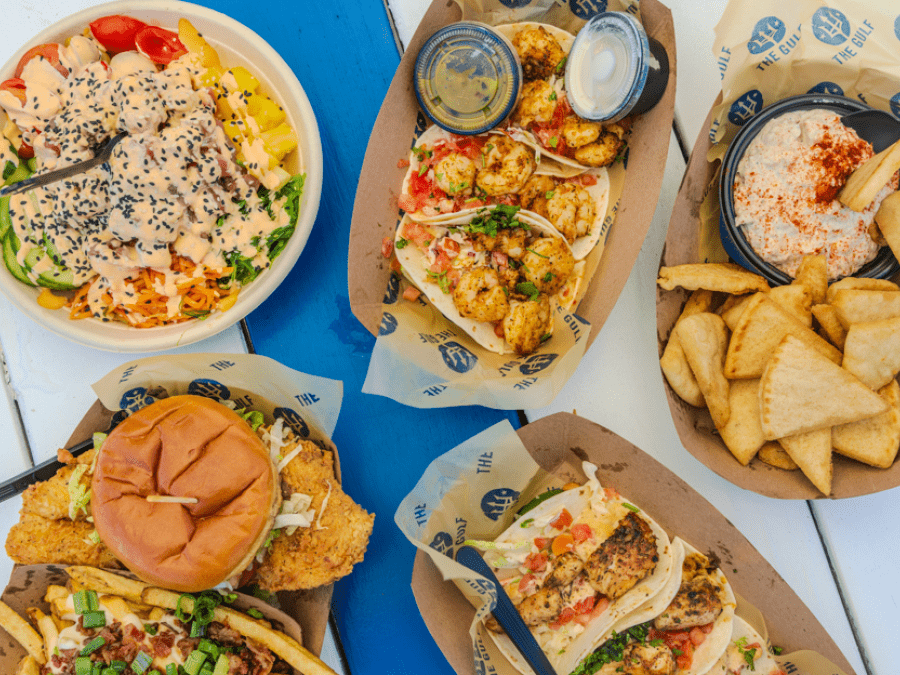 Food from the Gulf Restaurant in Orange Beach, Alabama